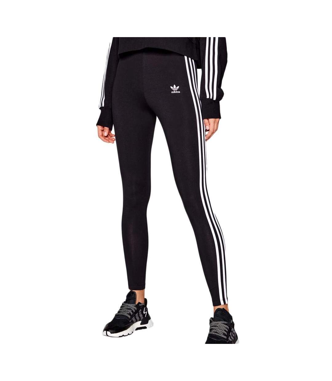 Legging Noir Femme Adidas 3 Str GN4504 - S-1