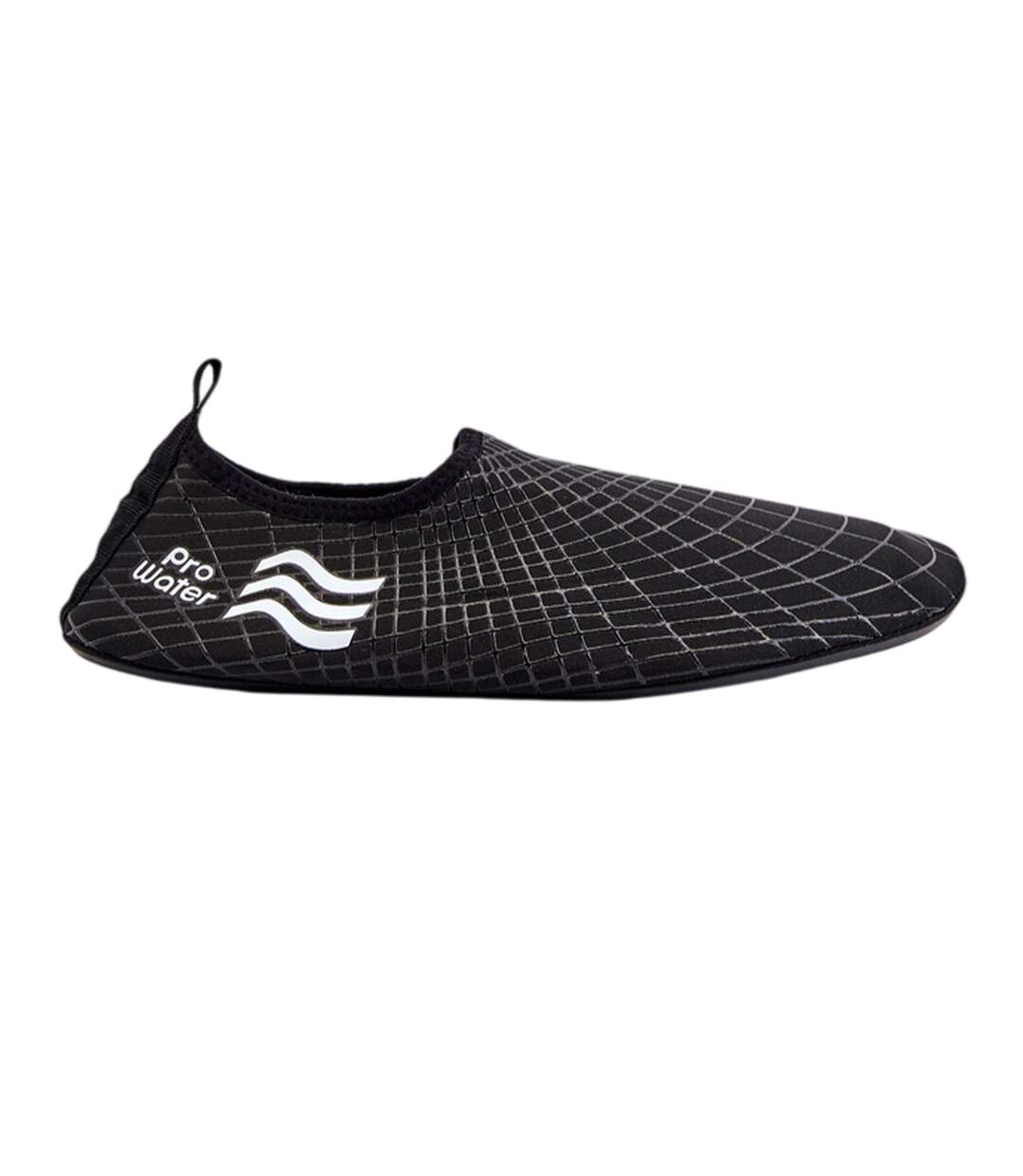 Chaussures Aquatiques Motif/style Web Line Homme Noir ProWater-2