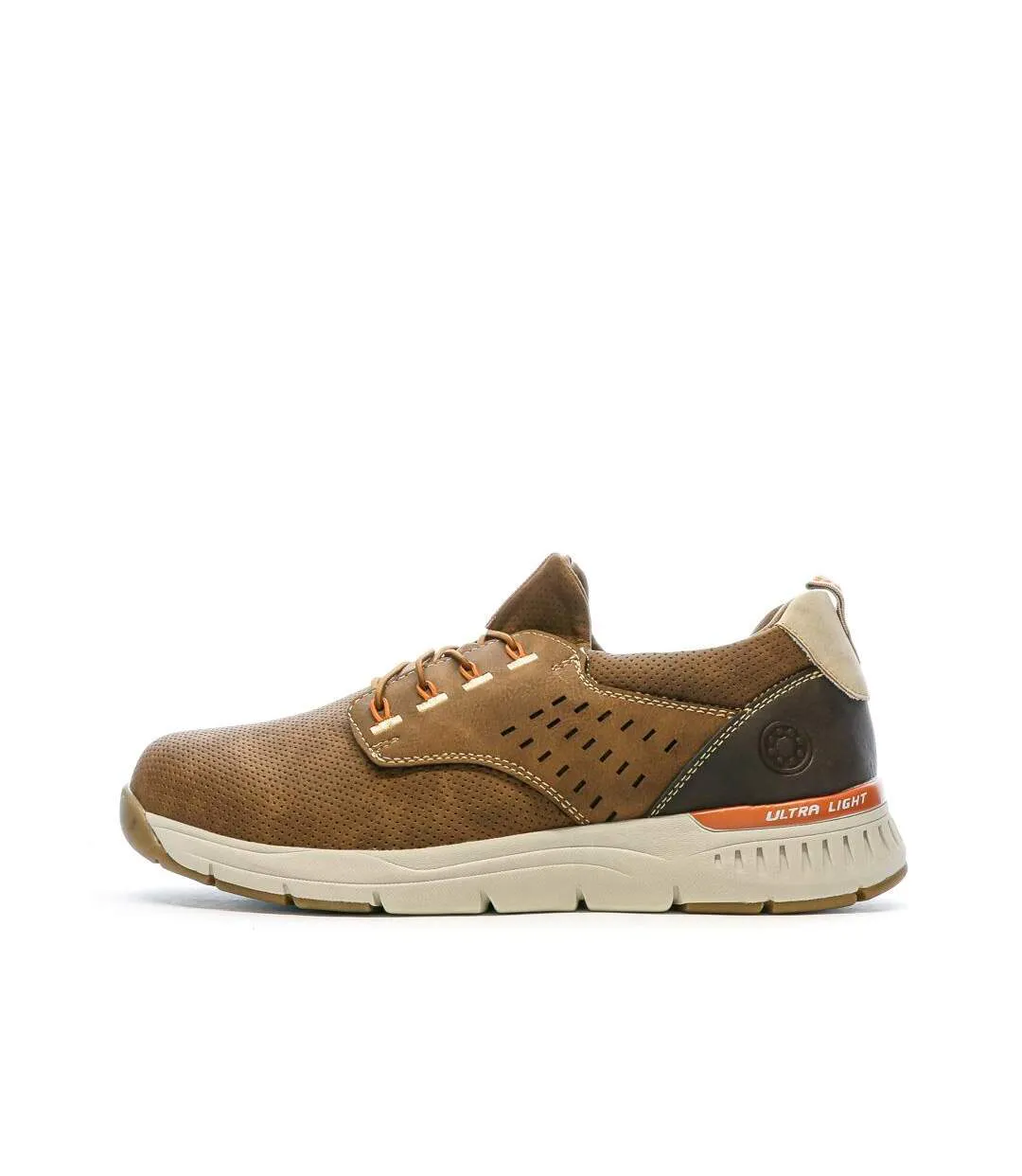 Baskets camel homme relife hugo-1