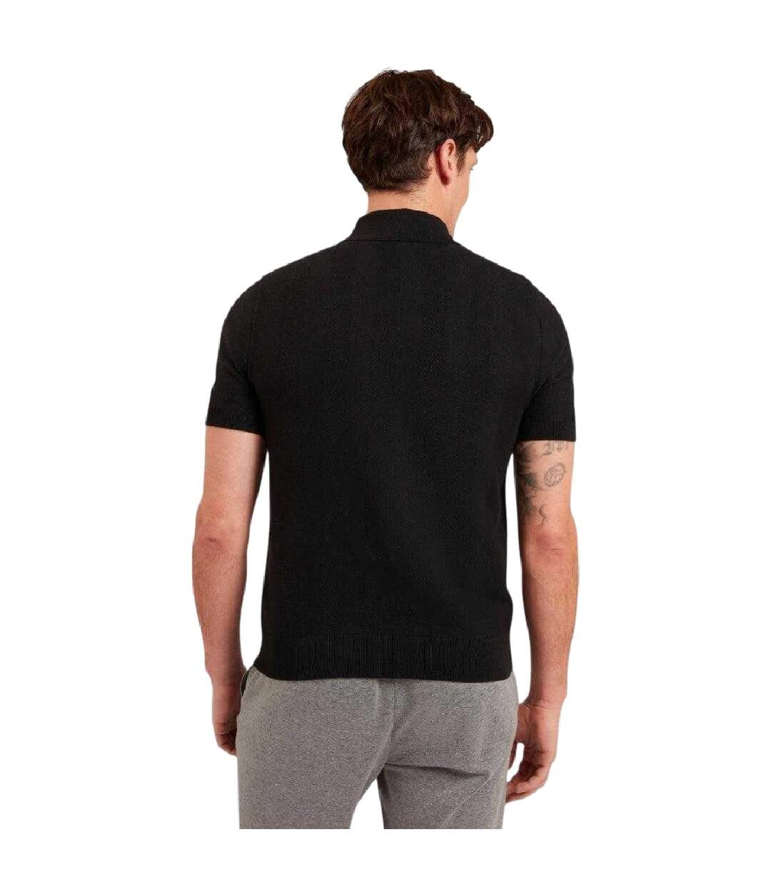 Polo Fourd Homme Noir Ted Baker-3