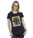 Disney - T-shirt BIG HERO BAYMAX HIRO NEWSPAPER - Femme (Bleu marine) - UTBI13077-2