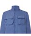 Mens Statlo Nylon Overshirt Blue Nicce-2