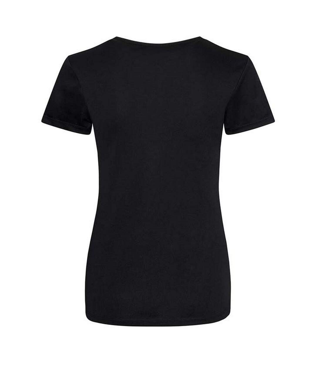 T-shirt Cool Smooth Femme Noir Vif AWDis Cool-2