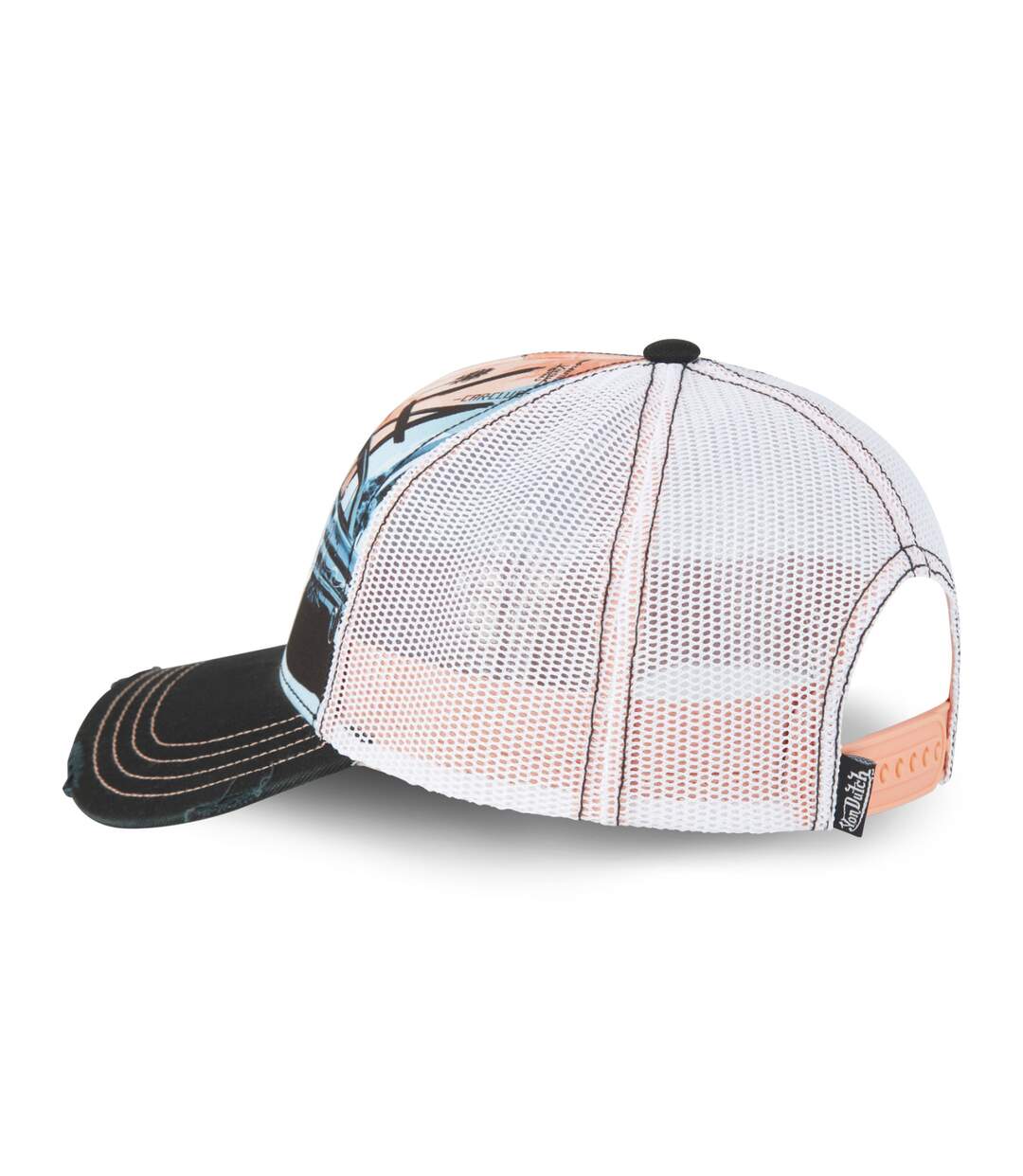 Casquette trucker avec filet avec print en sublimation Subli Lowrider Vondutch-4