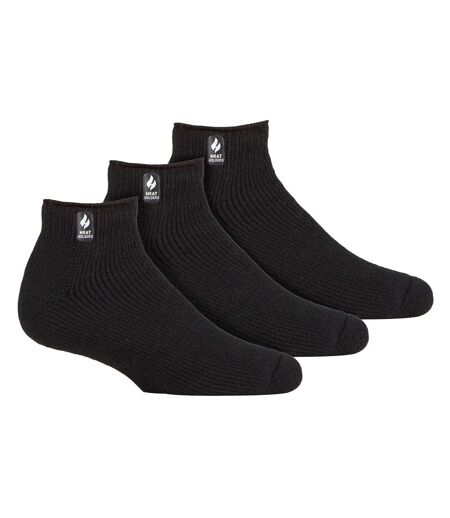 Mens 3 Pack Thermal Winter Soft Trainer Socks