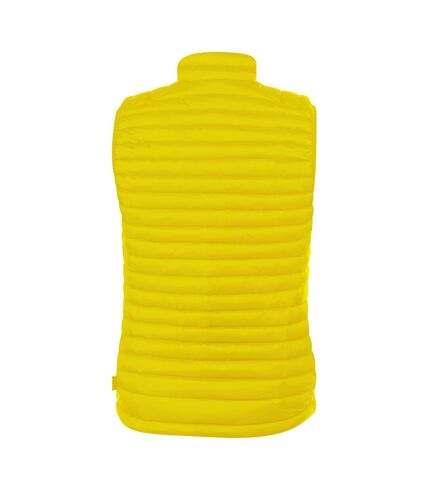 2786 Mens Tribe Fineline Padded Gilet/Bodywarmer (Bright Yellow) - UTRW5016