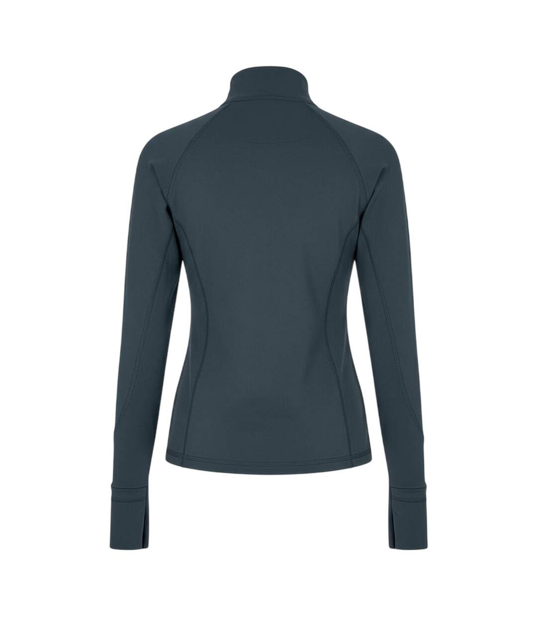 Womens/ladies Core Fitness Track Top Charcoal USA Pro-3
