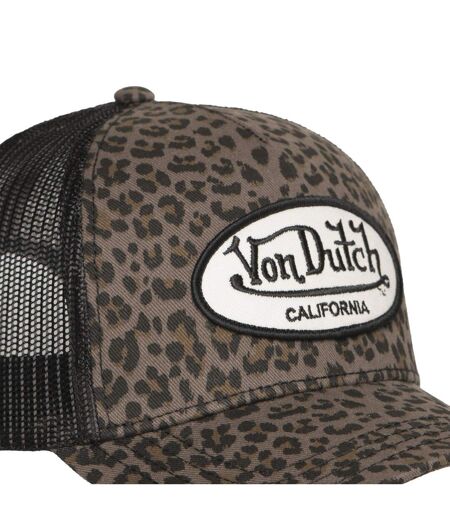 Casquette baseball avec filet et imprimé Peau de bête Vondutch