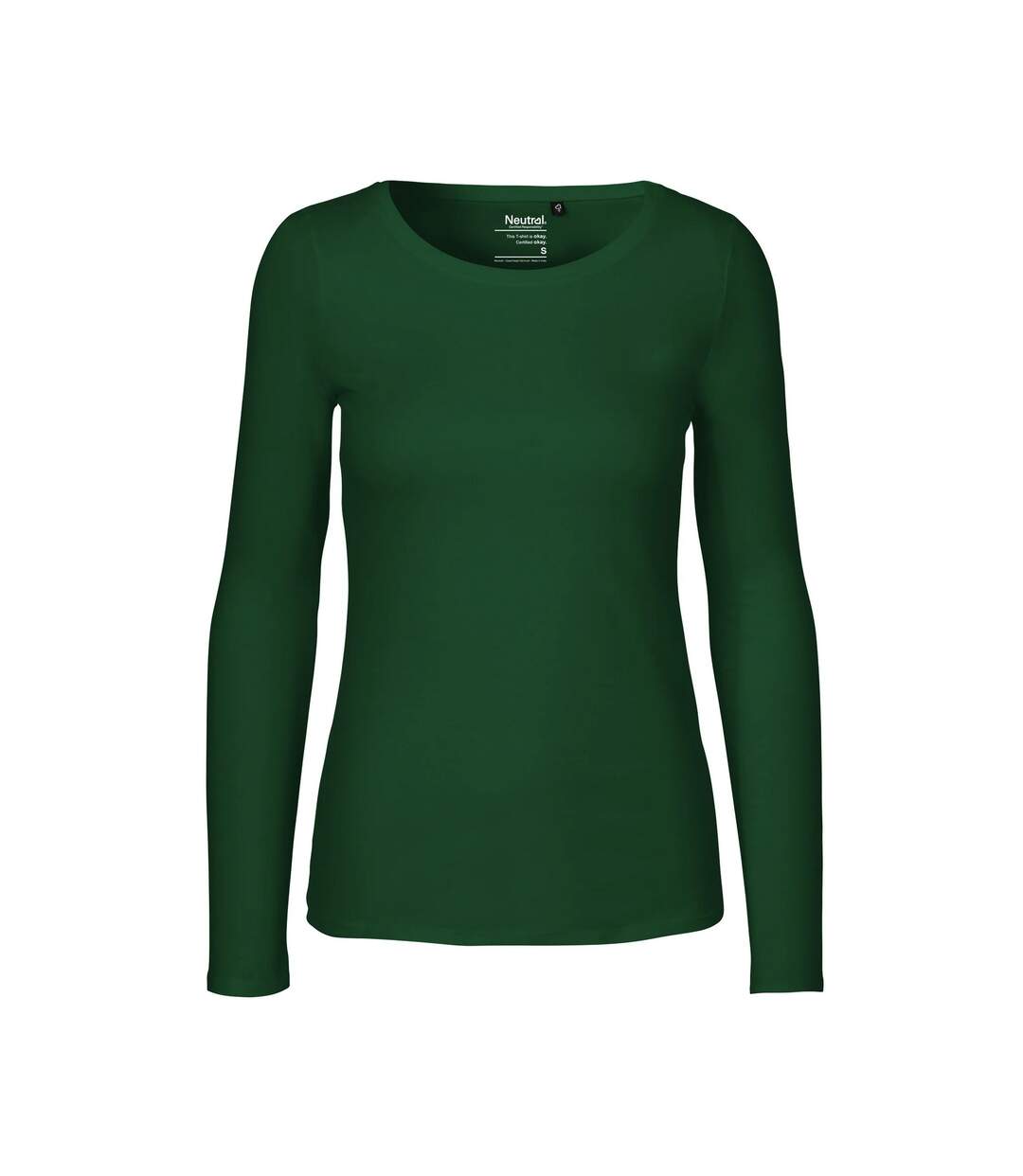 T-shirt Femme Vert Bouteille Neutral-1