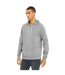 Sweatshirt Polaire À Capuche Unisexe Gris Bella + Canvas-4