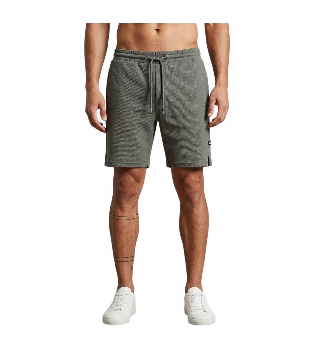 Short Décontracté Motif/style Quadrillage Topfield Homme Kaki Duck And Cover-2