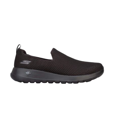 Mens Go Walk Slip-on Trainers Black Skechers