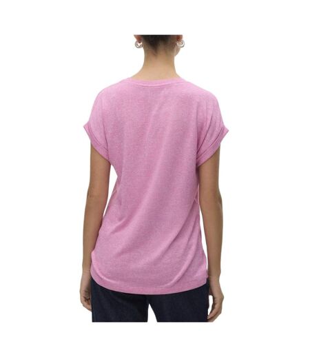 T-Shirt Rose Femme Vero Moda Brianna 10291353 - XS