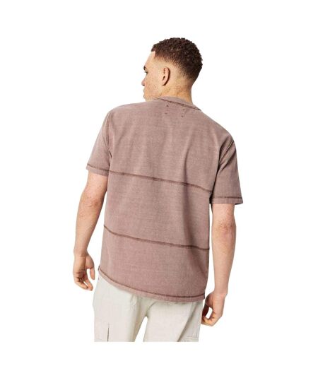 T-shirt Motif/style Rayures Contrastées Homme Rouge Orange Jack Wills