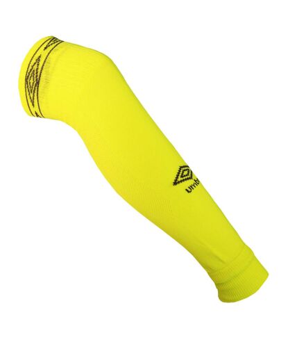 Umbro Mens Diamond Leg Sleeves (Safety Yellow/Carbon)