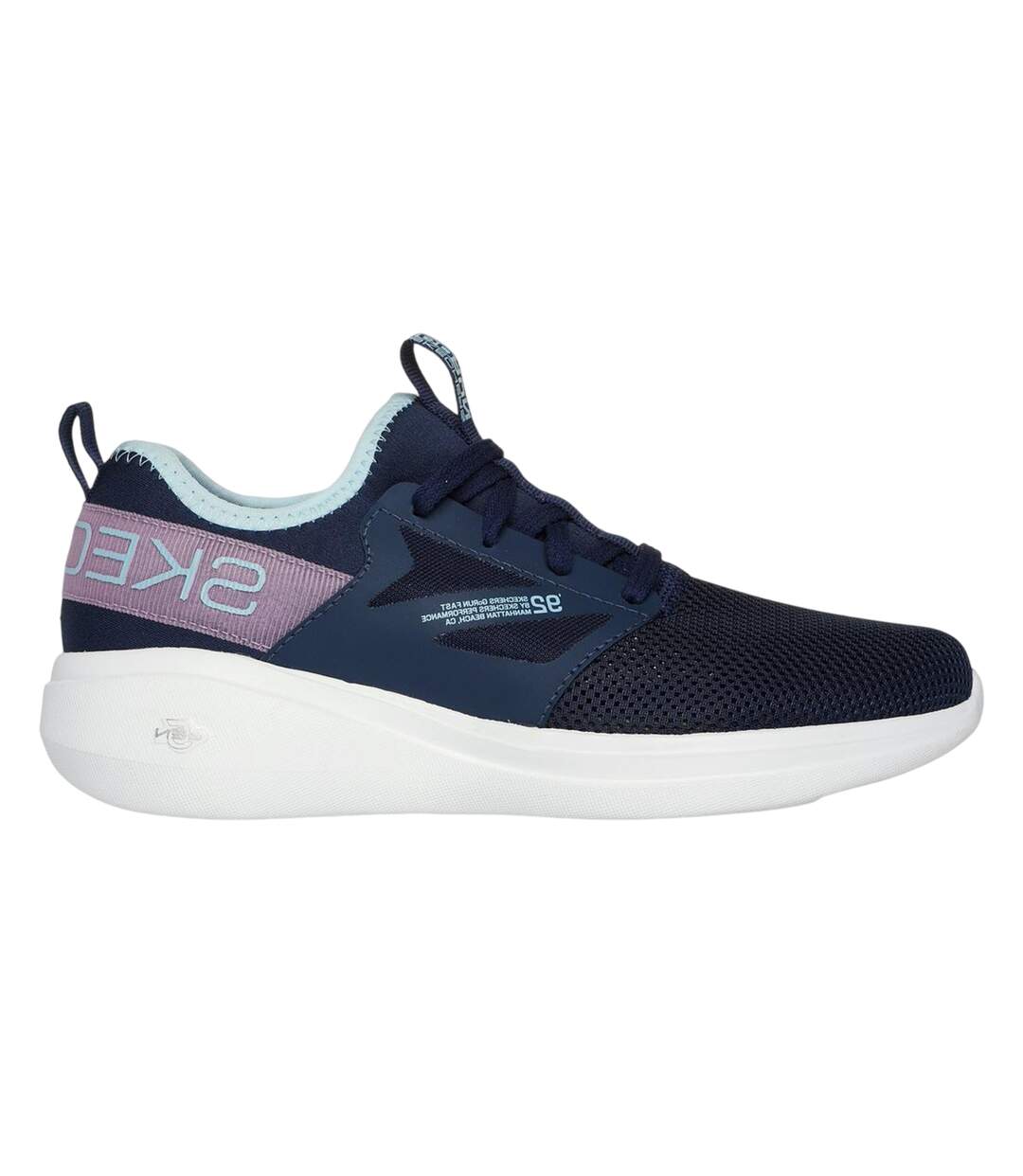 Baskets Go Run Fast Femme Bleu Marine Bleu Skechers-1