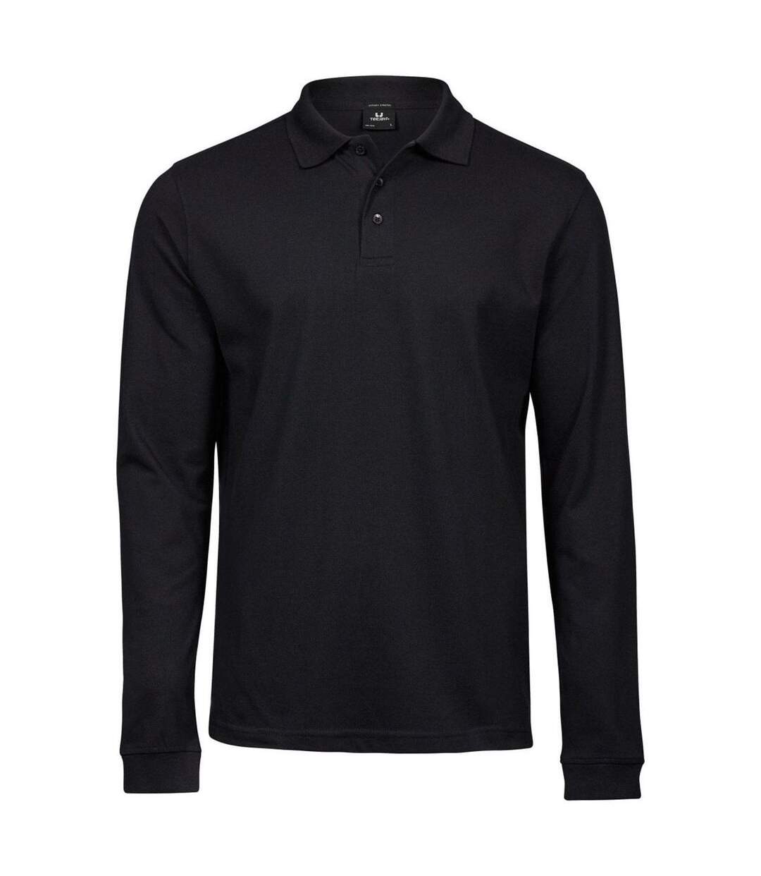 Polo manches longues - Homme - TJ1406 - noir