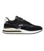 Mens Kurt Leather Running Trainers Black Boss-3