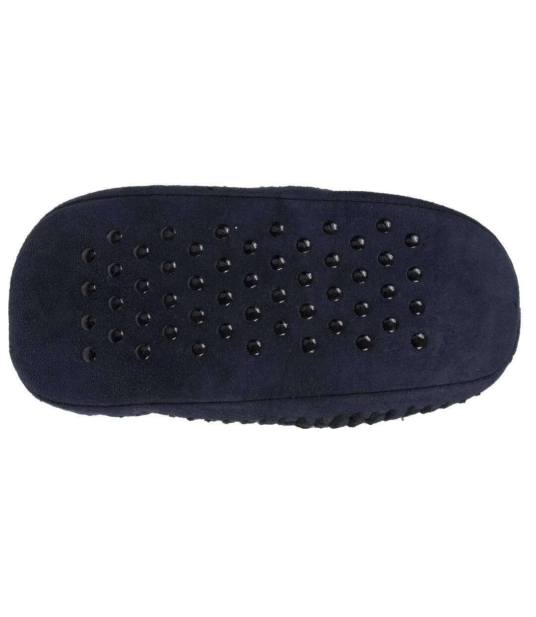 Isotoner Chaussettes d'intérieur homme maille jacquard, picots antidérapants-5