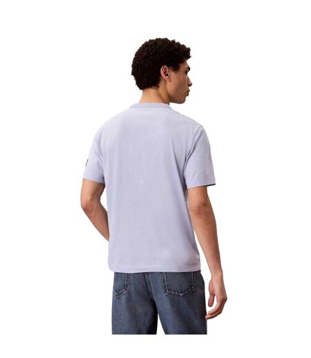 T-shirt Motif/style Badge Homme Bleu Jean Calvin Klein