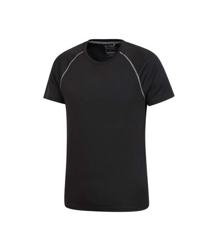 Mens Endurance Isocool T-shirt Black Mountain Warehouse