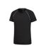 Mens Endurance Isocool T-shirt Black Mountain Warehouse-3