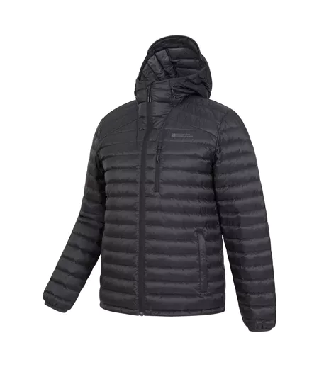 Doudoune Matelassée Henry Extreme Homme Noir Vif Mountain Warehouse