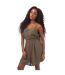 Combishort Style Uni Nova Carly Femme Vert Only-1