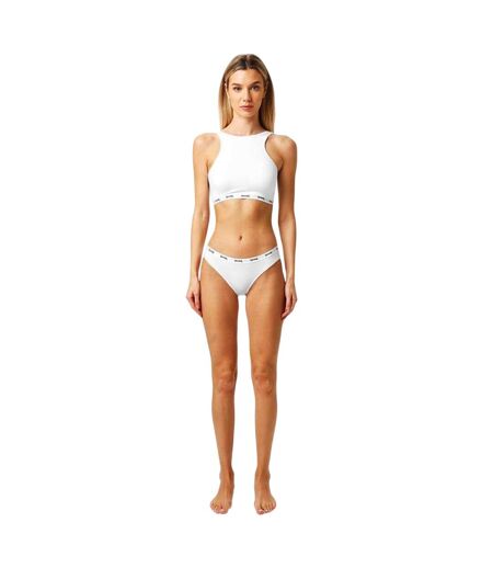 Brassière De Sport Femme Blanc Lonsdale