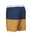 Mens Benicio Swim Shorts Dark Denim Gold Straw Regatta-3