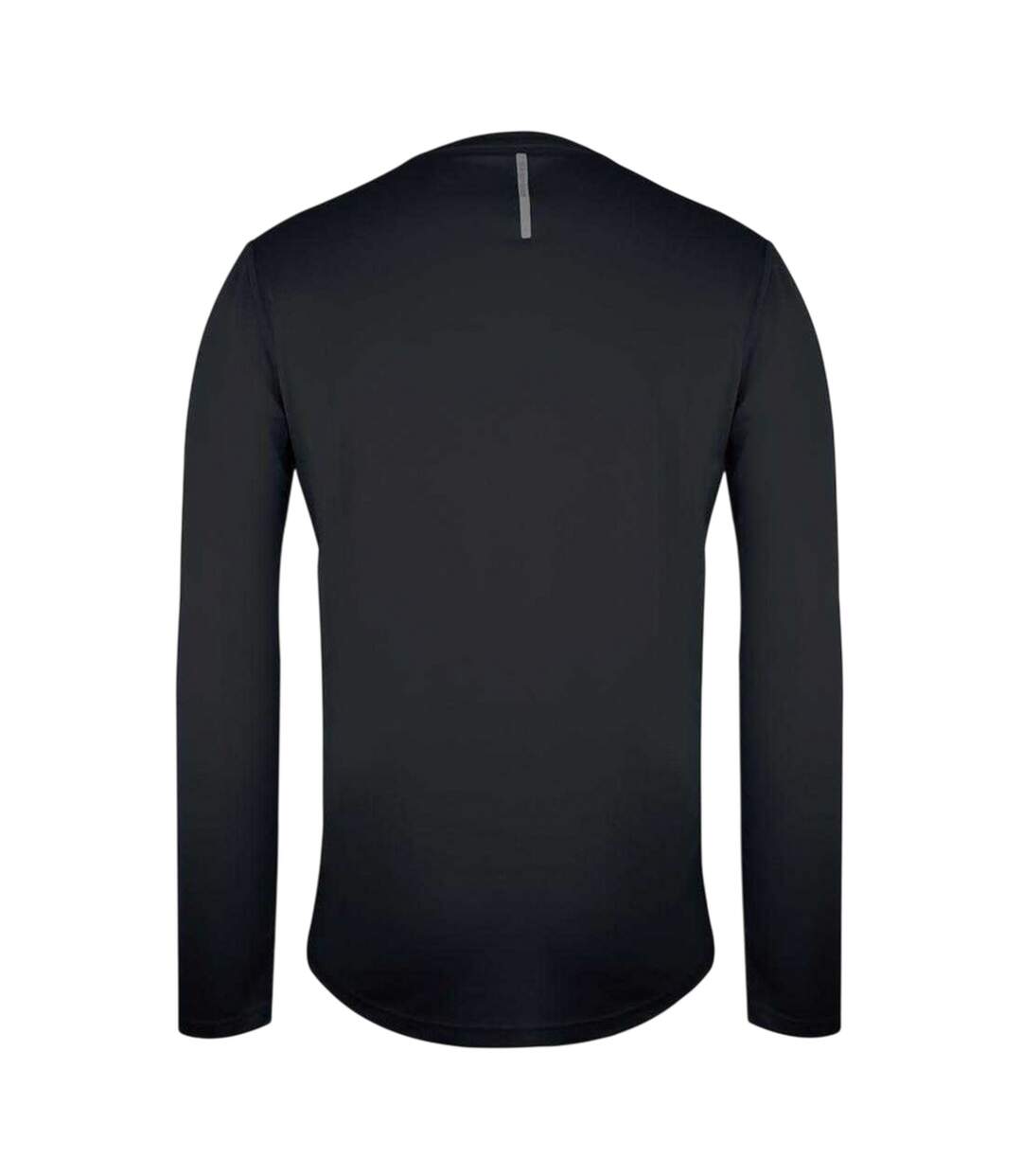 Mens Reflective Detail Long-sleeved T-shirt Black Karrimor-2
