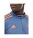 Mens 2022/23 Manchester United Fc Training Top Blue Adidas-2