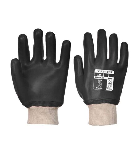 Gants de manutention PVC Portwest POIGNET TRICOT