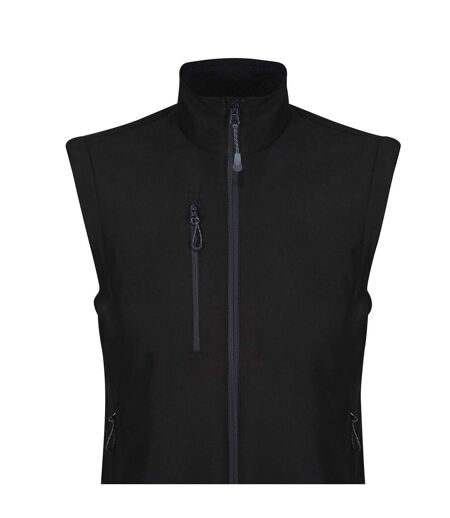 Unisex Adult Honestly Made Softshell Recycled Gilet Black Regatta