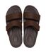 Tongs yukon vista homme marron foncé Crocs-4