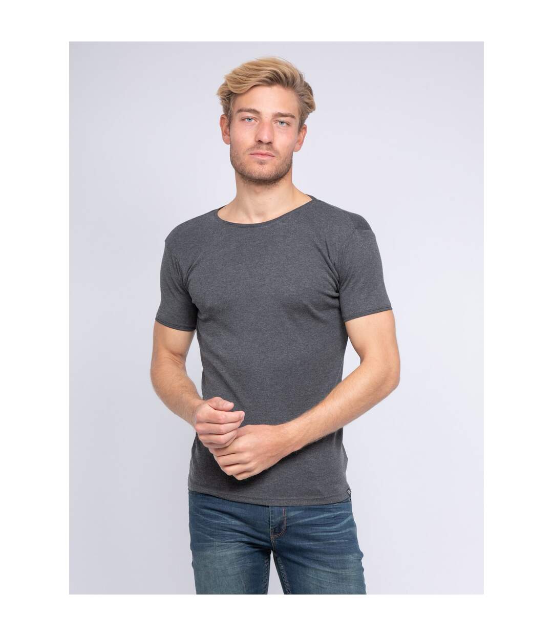 T-shirt col rond pur coton organique WARRY