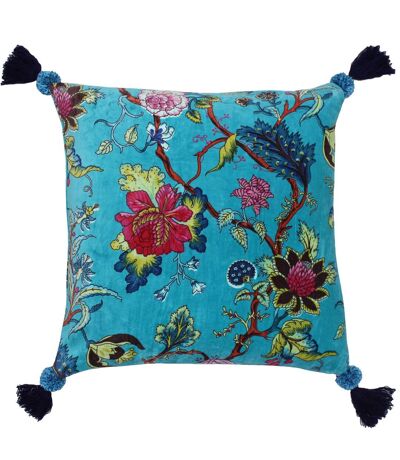 Riva Home Tree Of Life Cushion Cover (Kingfisher Blue) (19.6 x 19.6in) - UTRV1207