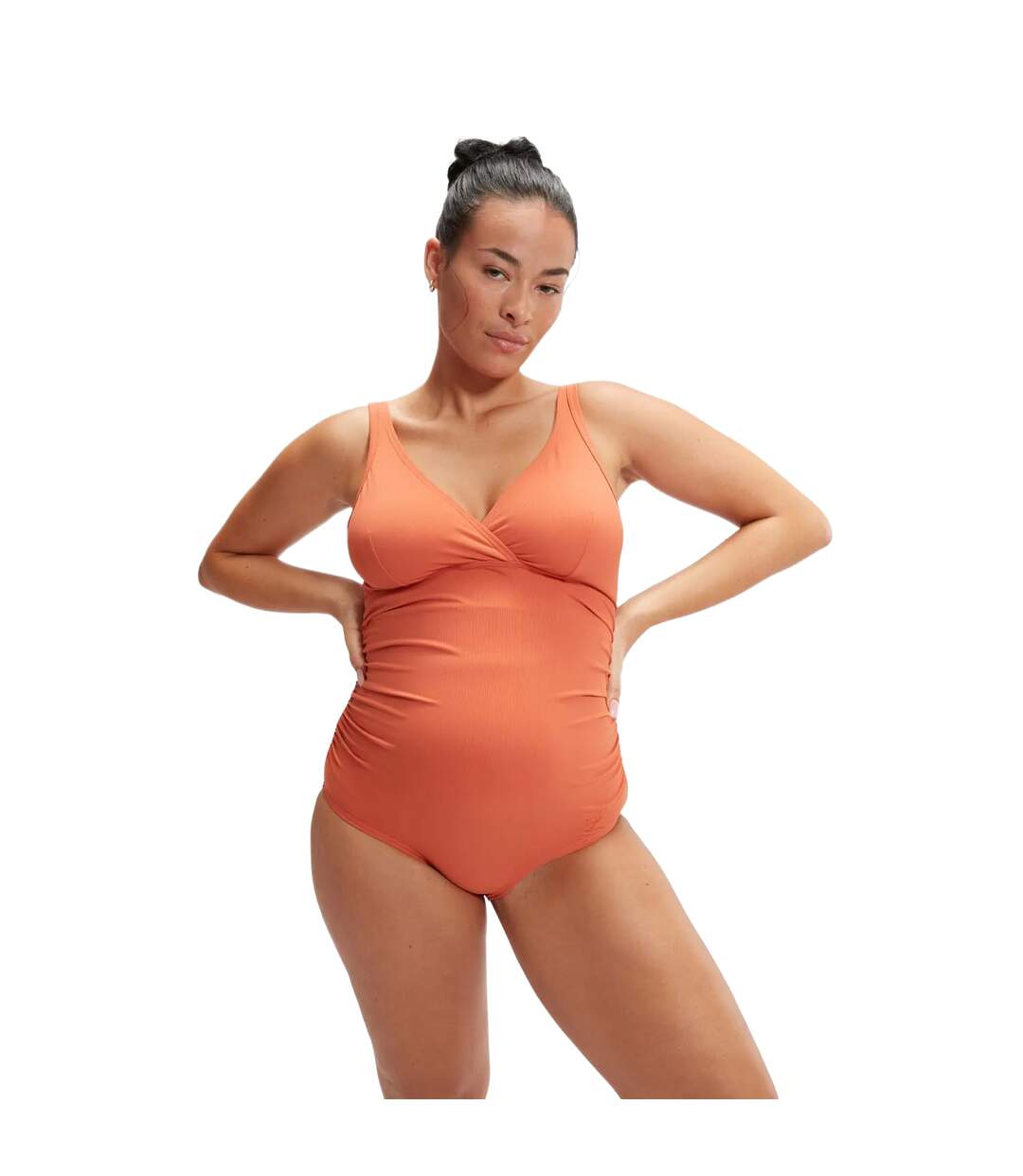 Maillot de bain 1 pièce femme orange Speedo-1