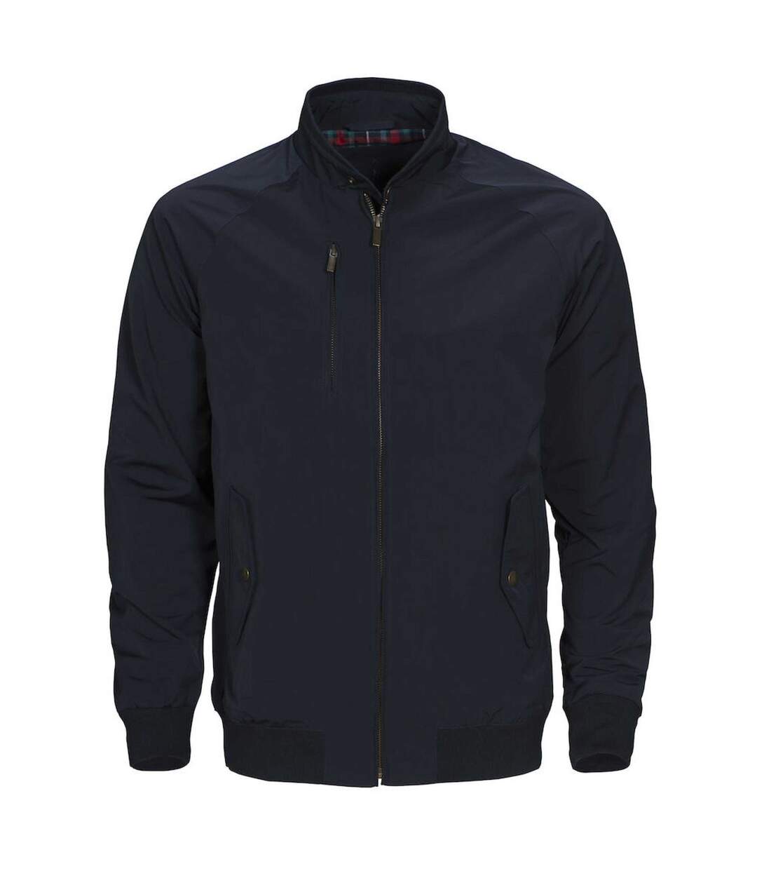 Blouson Harrington Adulte Bleu Marine James Harvest-1