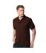 Polo À Manches Courtes Homme Chocolat Kustom Kit-1