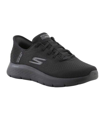 Baskets Marche Go Walk Flex Hands Up Homme Noir Skechers