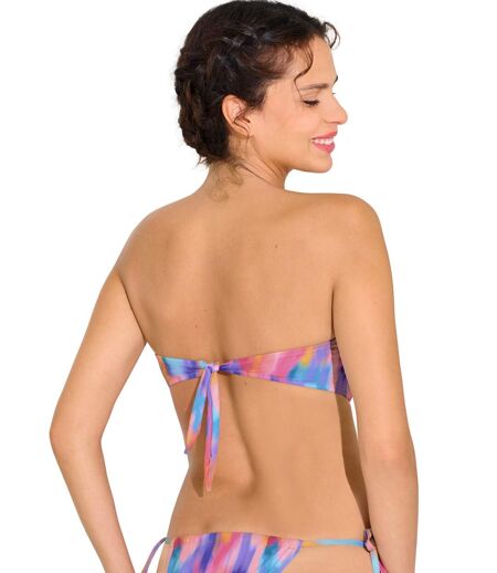 Haut maillot de bain bandeau préformé sans armatures JERSEY Lisca Cheek