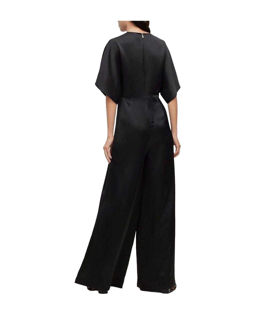 Womens/ladies Dasimera Jumpsuit Black Boss-2