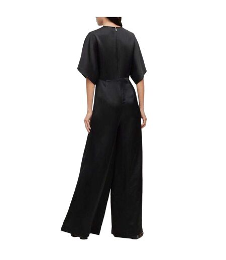 Womens/ladies Dasimera Jumpsuit Black Boss