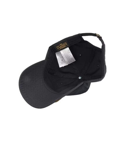 Casquette de baseball flexfit classic dad adulte noir Yupoong