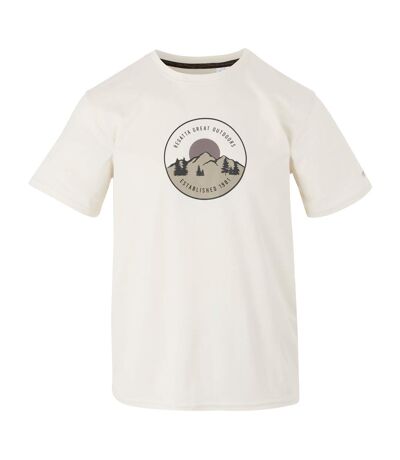 T-shirt fingal homme blanc Regatta