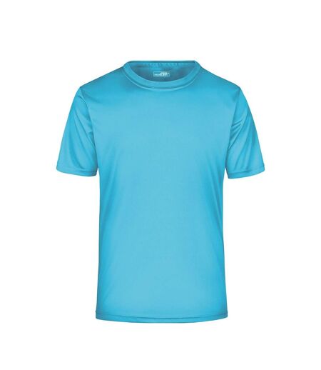 T-shirt Active Homme Turquoise Vif James And Nicholson