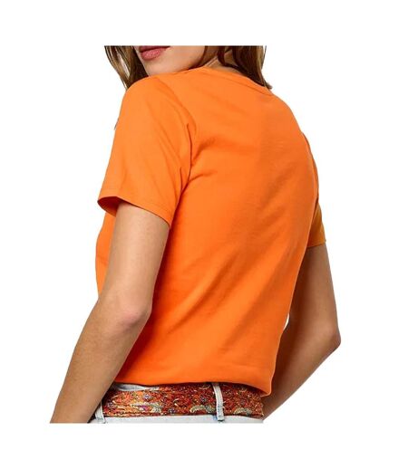 T-shirt orange femme kaporal eloae - m