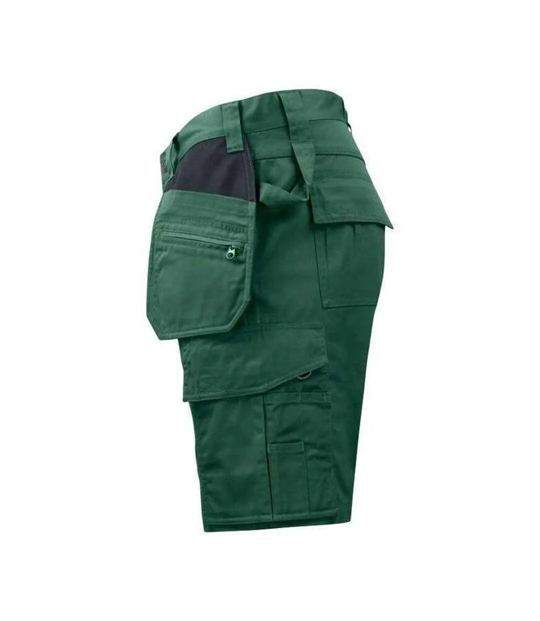 Mens Prio 5535 Work Shorts Forest Green Projob-3
