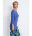 Pull maille reliefée ajourée volume boîte-3